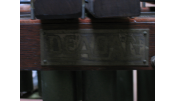Deagan #352 Marimba logo badge